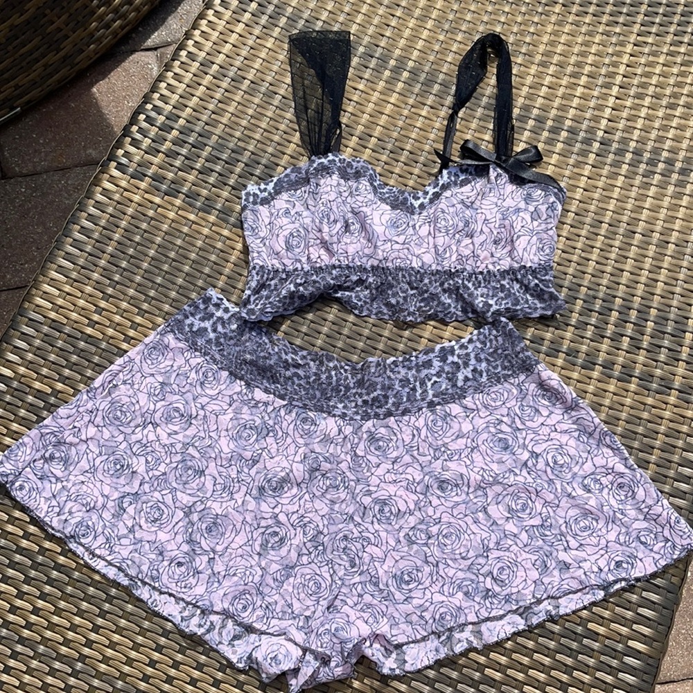 Hanky Panky lace set  sz med.